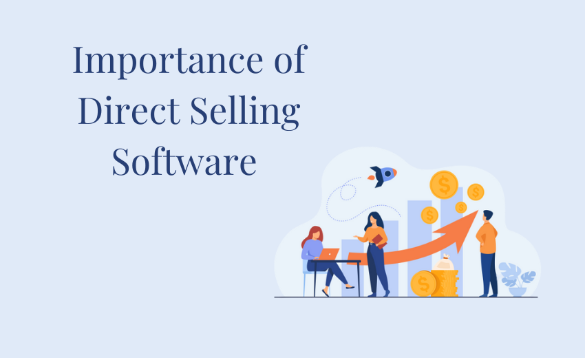 How can software help direct selling businesses in the UK?